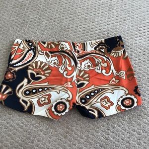 J Crew printed shorts size 6